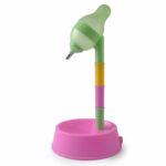 Automatic Pet Water Dispenser Stand Feeder Bowl Adjusting Height – Bild 7