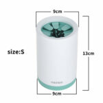 Portable Pet Paw Cleaner Cup Soft Silicone Comb – Bild 6