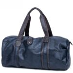 Leather Leisure Travel Duffel Bag For Men And Women
