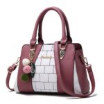 High Quality Contrast Color Messenger Bag For Ladies – Bild 5