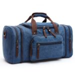 High Quality Waterproof Canvas Travel Duffel Bag For Men – Bild 4
