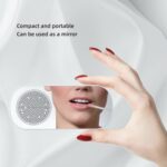 Music Alarm Clocks Mirror FM Radio LED Bluetooth Speaker – Bild 3