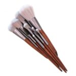 11 Pieces High Quality Makeup Brush Set – Bild 3