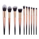 High Quality 10pcs Makeup Brush Set – Bild 9