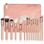 15 Makeup Brush Tool Set With Bag – Bild 4