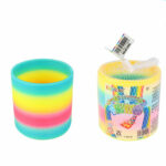 Rainbow Spring Coil Toys Plastic Folding Spring Coil Sports Game – Bild 10
