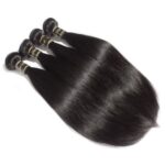 Premium Natural Black Straight Bundles | 100% Human Hair – Bild 5