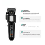 Electric Hair Clipper Transparent Body Hair Trimmer LED Intelligent – Bild 2