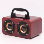 Wooden Wireless Bluetooth Speaker Portable Outdoor – Bild 2
