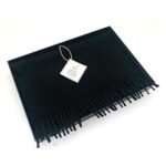 Great Natural Alpaca 100% baby alpaca scarf black color – Bild 7