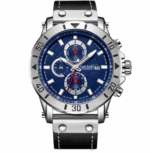 Fashion Sports Leather Wild Quartz Watch For Men – Bild 2