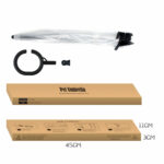 Hot Selling Transparent Pet Supplies Adjustable Pet Umbrella – Bild 2