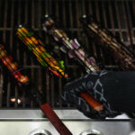 BBQ Grill Mesh Stainless Steel Tools Kitchen Accessories – Bild 4