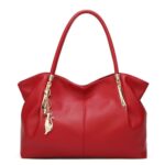 Large Capacity Solid Color Fashion Handbag For Women – Bild 5