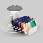 Mushroom Lamp LED Lamp Holder USB Charger – Bild 6