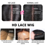 HD Lace 5x5 Deep Curly Closure Wig | Premium Human Hair – Bild 5