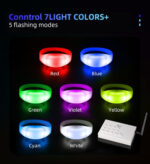 Light up Bracelets for Party Supplies(50Pack GFB005 Wristband) – Bild 3