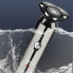 3 Blades Electric Shaver Men Rechargeable Rotary Floating Razor Beard