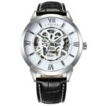 Automatic Mechanical Watch For Men With Leather Band – Bild 6