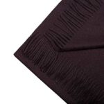 Great Natural Alpaca 100% baby alpaca scarf black color – Bild 2