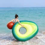 Inflatable Giant Avocado Pool Float Pool Swimming Float – Bild 4