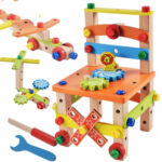 Children's Chair Building Block Toys – Bild 3