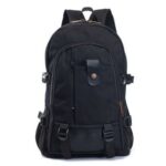 Canvas Backpack For School Hiking Traveling For Men – Bild 4