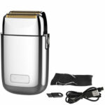 Full Metal Electric Shaver For Men Hair Beard Electric Razor Bald Head