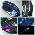 Wireless 2.4G USB Optical Gaming Mouse 2400DPI Professional – Bild 2