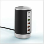 6-port Cylindrical Adapter 65W High-power Fast Charge – Bild 8