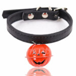 Halloween Pumpkin Pet Bell Collar Pet Dog Cat Necklace – Bild 3