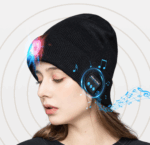 Glow Wireless Music Call Warm Earphone Hat – Bild 2