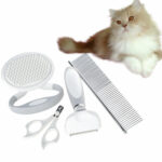 Cats Wool Pet Hair Deshedding Brush Set Comb – Bild 3