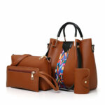 Four-piece Color Contrast Handbags For Women – Bild 5