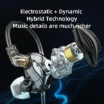 Electrostatic Dual Magnetic HIFI Wired In-ear Earphone – Bild 9