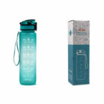 1L Tritan Water Bottle With Time Marker Bounce Cover – Bild 14