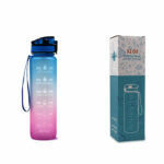 1L Tritan Water Bottle With Time Marker Bounce Cover – Bild 20