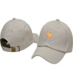 Peach Embroidery Peaked Cap For Women – Bild 4