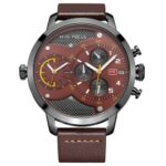 Double Movement Waterproof Quartz Watch For Men – Bild 6