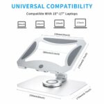 360 Degree Rotating Desktop Laptop Stand – Bild 6