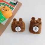 Plush Brown Bear Bluetooth Headset Case – Bild 3