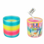Rainbow Spring Coil Toys Plastic Folding Spring Coil Sports Game – Bild 9