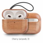 Back Cover Solid Wood Bluetooth Earphone Case – Bild 4