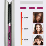 USB Wireless Charging Hair Straightener – Bild 3