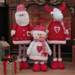 Christmas Decorations For Home Big Santa Claus Doll Party Supplies – Bild 2