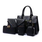 Hochwertiges Luxus-Handtaschen-Set aus Leder für Damen – Bild 2