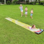 Kid's Inflatable Garden Fun Pool Splash Park Surfing Toy – Bild 2
