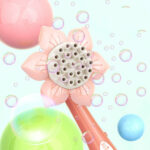 Portable Bubble Sunflower Shape Bubble Machine Toy – Bild 8