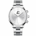 Fashion Men's Casual Business Calendar Stainless Steel Watch – Bild 3