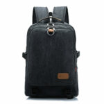 Men's Casual Retro Fashionable Canvas Backpack – Bild 5